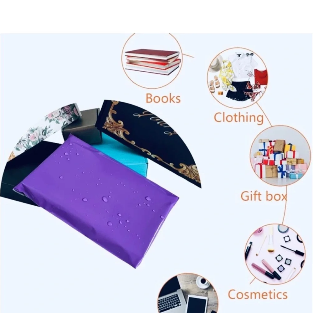 24ct~6x9” ~Poly Mailer Bags 🦋🆕🦋 2~Designs 🦋 24ct Free Thank You Stickers …